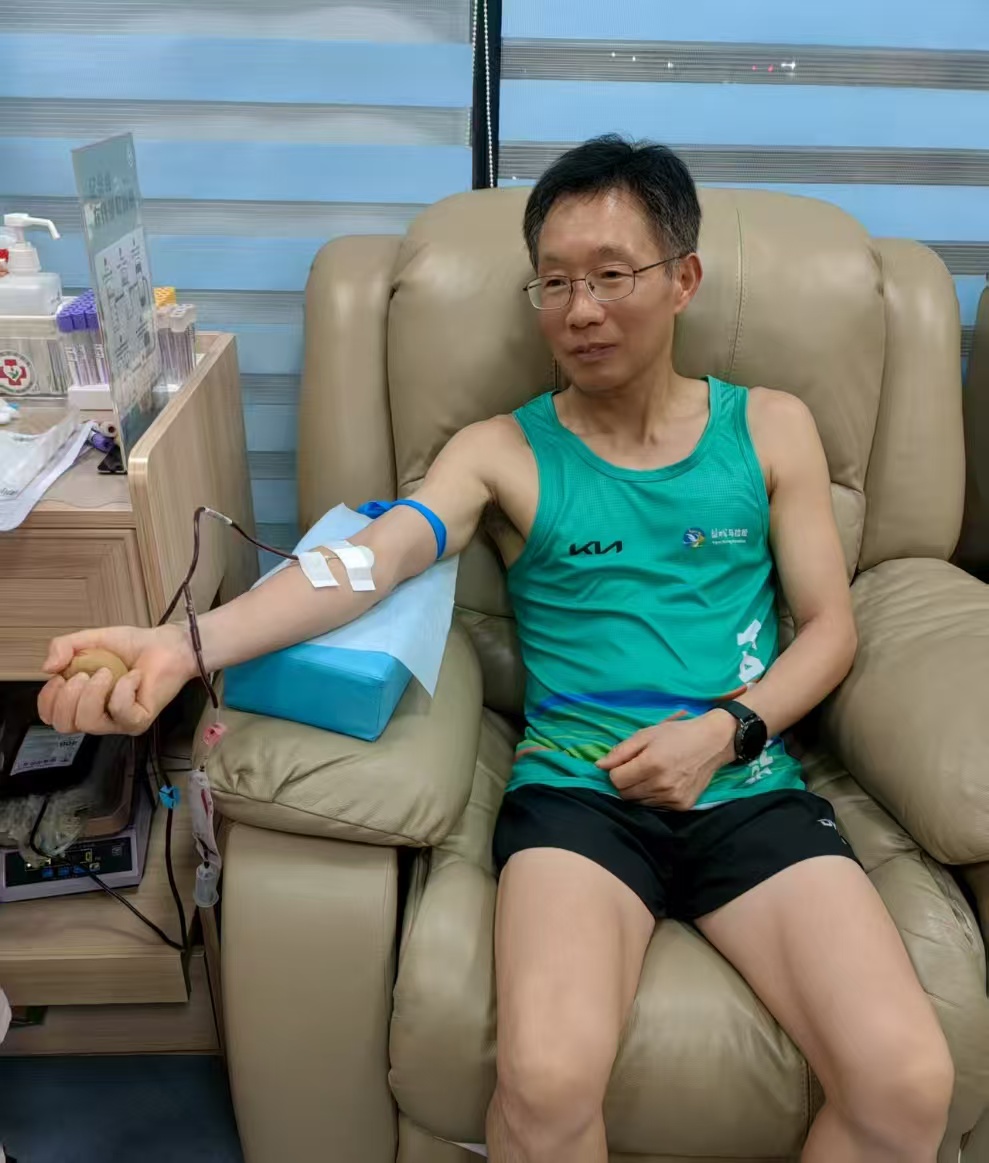 马拉松跑友携手献血传递温暖‌1